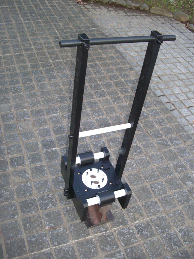 レール検査用樹脂冶具